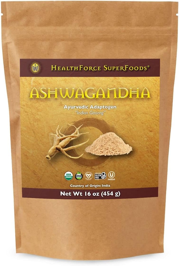 HealthForce SuperFoods Ashwaghandha - 16 oz Powder