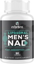 Liposomal NAD+ Supplement for Men – 2000mg, NAD+ Supplement, 90 Capsules