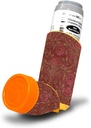 MightySkins Skin for Proventil HFA Asthma Inhaler - Paper Flowers | Protective, Durable, and Unique Vinyl Decal wrap Cover | Easy to Apply, Remove, and Change Styles | Made in The USA