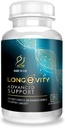 Actif Longevity Advanced Support with 20 Factors - Non-GMO, 2 Month Supply, Made in USA
