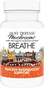 Host Defense Breathe* Capsules - Immune & Respiratory Support Mushroom Supplement - Herbal Lung Health Supplement with Chaga, Reishi & Cordyceps - 30 Capsules (15 Servings)*