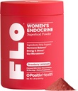 O Positiv FLO Women’s Endocrine Superfood Powder – Supports Healthy Cortisol Levels, Hormonal Balance, Thyroid & Gut Health – Multivitamin Plus Rhodiola, DIM, Myo-Inositols, Red Superfood– 25 Servings