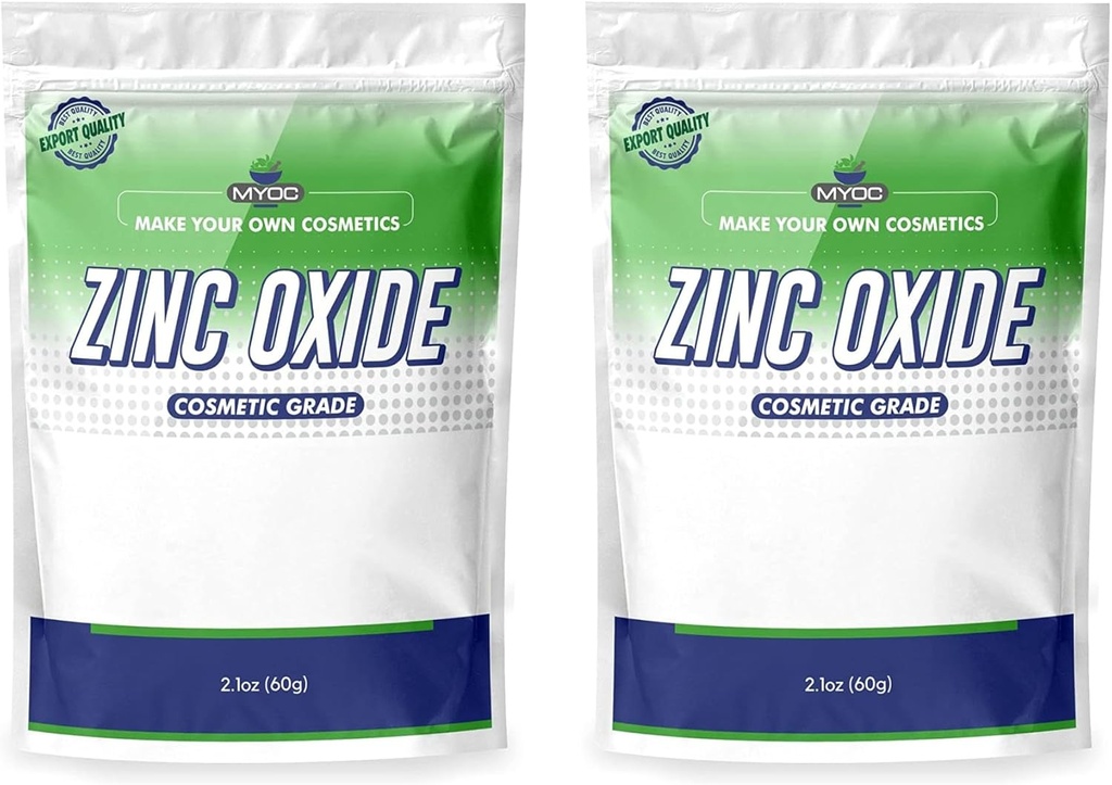 White Zinc Oxide Powder-60 Gm (2.11 Oz (Pack of 2))