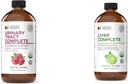 Complete Natural Products Urinary Tract Complete 12oz & Liver Complete 16oz Bundle