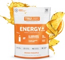 TRULABS Endurance, Energy + Focus, Powdered Drink Mix, Orange Pineapple (10ct)