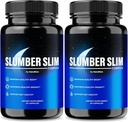 (2 Pack) Slumber Slim Weight Loss, Official SlumberSlim Complex Formula, All Natural Pills to Support Fitness and Overall Wellness, Premium Keto Capsules, Slumber Slim Reviews (120 Capsules)