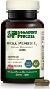 Standard Process Inc. Okra Pepsin E3 - Whole Food Digestive Health, Cholesterol, Bowel and Bowel Cleanse with Pepsin, Alfalfa, Spanish Moss, Buckwheat and Okra, Gluten Free - 90 Capsules
