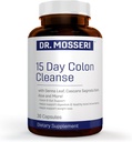 15-Day Colon Cleanse & Detox for Weight Loss, Gut Health, Digestion & Bowel Support – Relieves Constipation, Bloating & Supports Metabolism – with Senna Leaf, Aloe & Psyllium Husk.