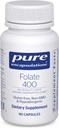 Pure Encapsulations Folate 400 | Metafolin L-5-MTHF Supplement to Support Cardiovascular, Cellular, and Neural Health* | 90 Capsules