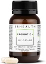 JSHealth Vitamins Gut Health and Immunity Formula | Probiotics for Women and Men | Shelf Stable Probiotic Supplement for Digestive Health and Immune Support (30)