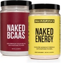 NAKED Vegan Energy and Performance Bundle Citrus Energy BCAAS Amino Acids Powder