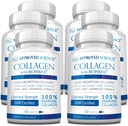 Approved Science Collagen Pills - Absorbable Marine Collagen Types I and III - 360 Tablets - Healthy Hair and Skin - Vitamin C, Sodium, and Bioperine for Fast Results - Non-GMO, Made in USA