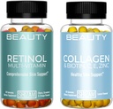 SHIZAM Retinol Multi-Vitamin & Collagen w Biotin Gummies in Combo