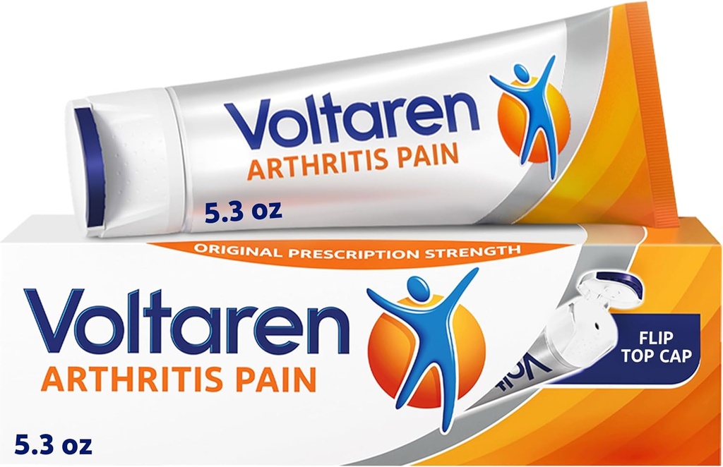 Voltaren Arthritis Pain Gel for Powerful Topical Arthritis Pain Relief with Diclofenac - NEW Easy Open Cap - 150 g