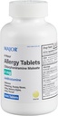 MAJOR 4 Hour Allergy Tablets - Chlorpheniramine Maleate - 4 mg - Antihistamine - 1000 Count