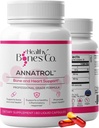 Annatrol Bone & Heart Health Support, Premium Annatto Tocotrienols & Geranylgeraniol (GG) Vitamin E Complex, Supports Healthy Cholesterol, Blood Sugar Balance, Anti-Inflammatory & Liver Function