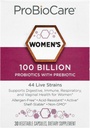 ProBioCareProbiotic for Women 100 Billion CFUs, Supports Digestive, Immune & Gut Health Promotes Healthy Microbiome Balance & Nutrient Absorption (30 Vegetable Capsules)