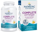 Nordic Naturals Complete Omega, Lemon Flavor - 180 Soft Gels - 565 mg Omega-3 - EPA & DHA with Added GLA - Healthy Skin, Cognition, & Positive Mood - Non-GMO - 90 Servings