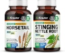 BIO KRAUTER Horsetail 100 Capsules & Stinging Nettle 100 Capsules