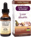 Amber NaturalZ Life Cell Support Herbal Supplement for Dogs, Cats, Birds, Rabbits, and Guinea Pigs | Supports Normal Liver Function and Lymphatic Health | Natural Aid for Detoxification