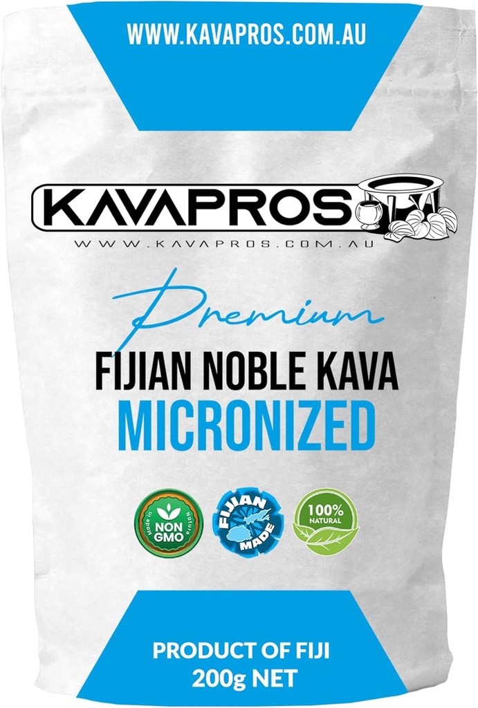 Premium Micronized Kava Pure Organic Fiji Kava Powder Made from 6yr Old Root