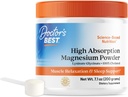 Doctor's Best High Absorption Magnesium Powder,White, 100% Chelated TRACCS, Not Buffered, Headaches, Sleep, Energy. Non-GMO, Vegan, Gluten Free, 200G, 7.1 Ounce (Pack of 1)
