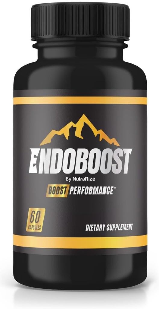 NutraRize Endoboost for Men - (Official) Performance, Supplements, Capsules, Reviews for Mens Health Pills Pro Advanced Formula (60 Capsules)