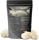 Go Nutra - Lion’s Mane Powder, Potent 10:1 Lion’s Mane Mushroom Powder with 30% Polysaccharides, Pure Lion’s Mane Extract for Tea, Juice, Water, and More, Non-GMO, Vegan, 4 oz
