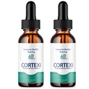 (2 Pack) Cortexi Ear Drops - Official Formula - Cortexi Tinnitus Treatment Cortexi Hearing Support Drops, Cortexi for ringing in ears, Cortexi Supplement Drops Maximum Strength New Improved (2 oz)