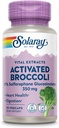 SOLARAY Activated Broccoli Seed Extract 350 mg, 10% Sulforaphane Glucosinolates for Antioxidant Support, Heart Health and Digestive Support, Vegan and Lab Verified, 30 Servings, 30 VegCaps