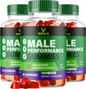 LIVORKA (3 Pack) VirilPlex XL Gummies, 180 Gummies for 3 Months
