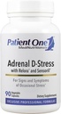 Patient One Adrenal D-Stress | Supplement to Support Healthy Stress Response and Cortisol Levels* | with DHEA, Ashwagandha and More | 90 Capsules