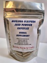 Moringa Oleifera Malunggay Seed Powder Capsules - Non GMO - All Natural Herbal Supplement(100)