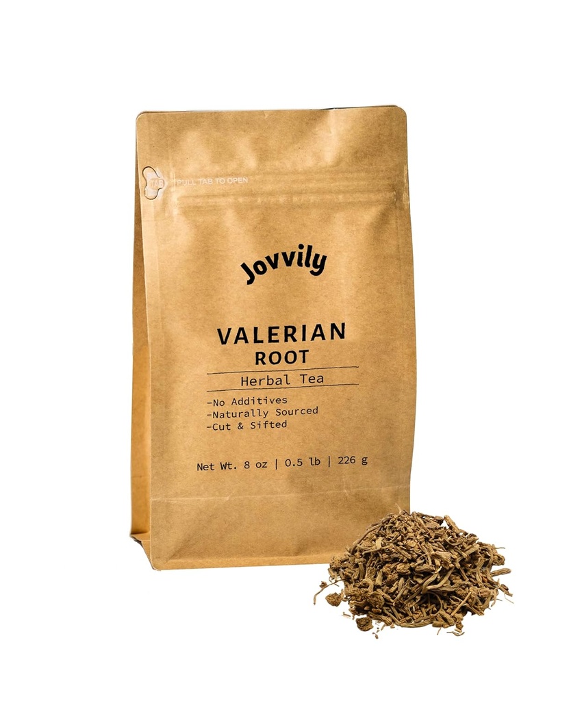 Valerian Root - 8 oz - Cut & Sifted - Herbal Tea - No Fillers Or Additives
