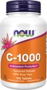 NOW Foods Supplements, Vitamin C-1,000 with Rose Hips, Sustained Release, Antioxidant Protection*, 100 Tablets
