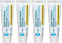Globe (4 Pack Triple Antibiotic + Pain Relief Ointment 1oz, First Aid Antibiotic, Soothes Pain, Cuts, Burns and Scrapes 24 Hour Infection Protection