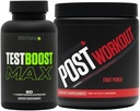 Sculpt Nation by V Shred Test Boost Max and Post Workout Fruit Punch Powder Bundle