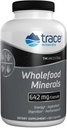 Trace Minerals Wholefood Minerals - Body & Brain Health Support Supplement - Food Health Supplement with Wildflower Bee Pollen & Atlantic Kelp - Aids Nerve Function & Digestive Health - 180 Capsules