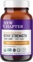 New Chapter Calcium Supplement - Bone Strength Tiny Tabs Organic Calcium with Magnesium, Vitamin D3+K2, 70+ Trace Minerals for Bone Health, Gluten Free, Easy to Swallow - 240 ct