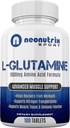 L-Glutamine 1000mg Amino Acid Capsules Post Workout Recovery Supplement for Immune, Digestive & Gut Support Nitrogen Transporter for Muscle Recover & Endurance for Men and Women by Neonutrix Sport