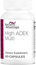 Bariatric Advantage High ADEK Multi - for Bariatric Surgery Patients - Multivitamin with Vitamins A, D, E, K & Trace Minerals - 100%+ DV of ADEK - 60 Capsules