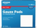   Basic Care Gauze Pads, 3x3 inches Sterile Medical Wound Dressing Sponges for Cleaning, Covering, & Cushioning Cuts & Minor Injuries, 50 Count (Pack of 1), (Previously All Health)