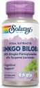SOLARAY Ginkgo Biloba Extract, 60mg | 60 Count
