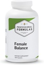 Professional Formulas Female Balance – Glandulars with Black Cohosh Root, Vitamins & Minerals to Support premenstrual and menopausal Hormone Balance and Emotional Wellness - Gluten Free, 90 Capsules