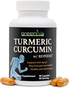 GreenIVe Turmeric Curcumin with BioPerine 90 Capsules with Curcumin 46X Higher Absorption