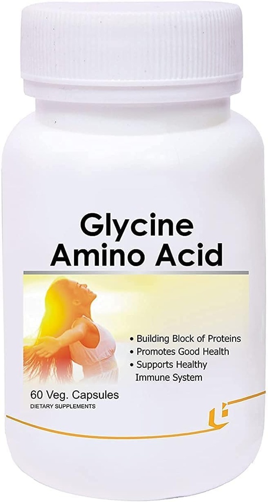 Glycine Amino Acid -Pack of 60 Veg Capsules