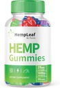 Hemp Leaf Gummies - Official Formula - Hemp Leaf Gummies with Hemp Extract, Advanced Strength Zen Performance Hemp Blend, Zen Boost Hemp Gummies Maximum Strength, Fast Acting Zen Gummie (60 Gummies)