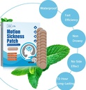 Motion Sickness Patches, Sea Sickness Patch for Cruise - Adults and Kids ((20 Count - Pack of 1))