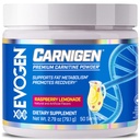 Evogen Carnigen - Premium Carnitine Powder | Supports Fat Metabolism & Promotes Recovery | Stimulant-Free L Carnitine Supplement Matrix with Acetyl L-Carnitine | Raspberry Lemonade | 50 Servings