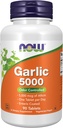 NOW Foods Supplements, Garlic 5,000 (Allium sativum), Enteric Coated, Odor Controlled, 90 Tablets